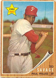 1962 Topps      104     Ted Savage RC
